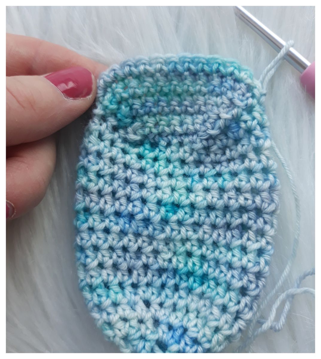 Blog-Inhaltsbild für 'Babysöckchen, kostenlose Häkelanleitung'